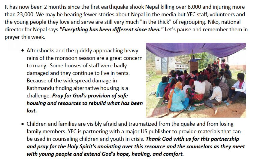 Nepal crisis
